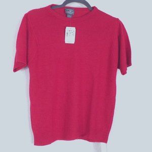 Designers Originals cranapple pink sweater Petite